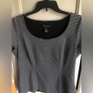White House Black Market striped top.